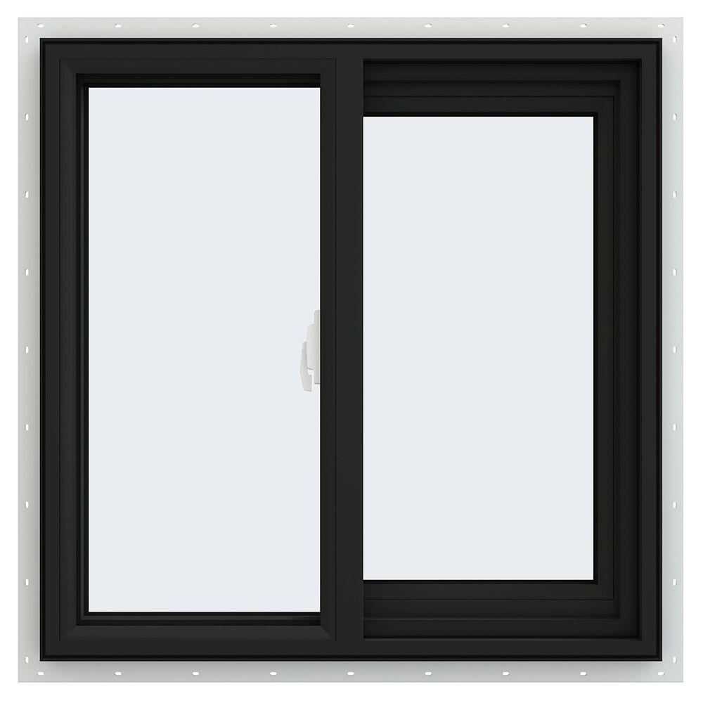 JELD-WEN 23.5 In. X 23.5 In. V-2500 Series Right-Hand Sliding Vinyl ...