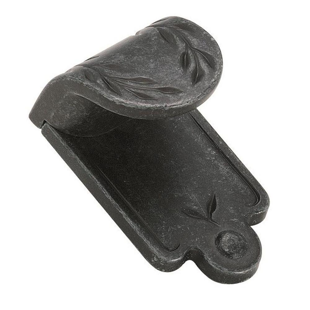 Amerock Nature S Splendor 1 7 8 In 48 Mm Length Wrought Iron