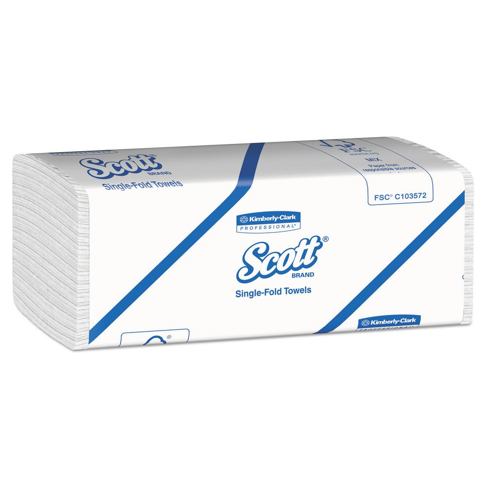 Scott Singlefold Paper Towels (250-Pack)-KCC01700 - The ...
