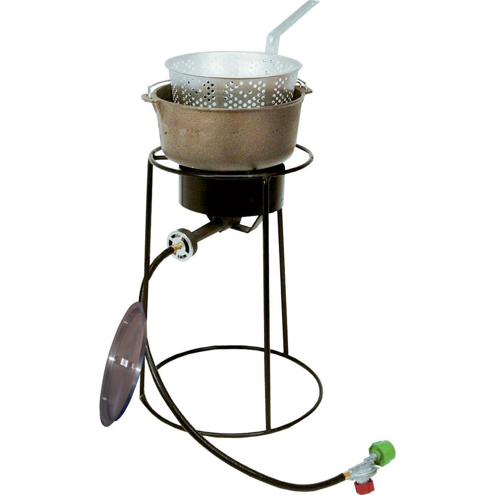 King Kooker 54,000 BTU Portable Propane Gas Outdoor Cooker with Cast Iron Dutch... by King Kooker