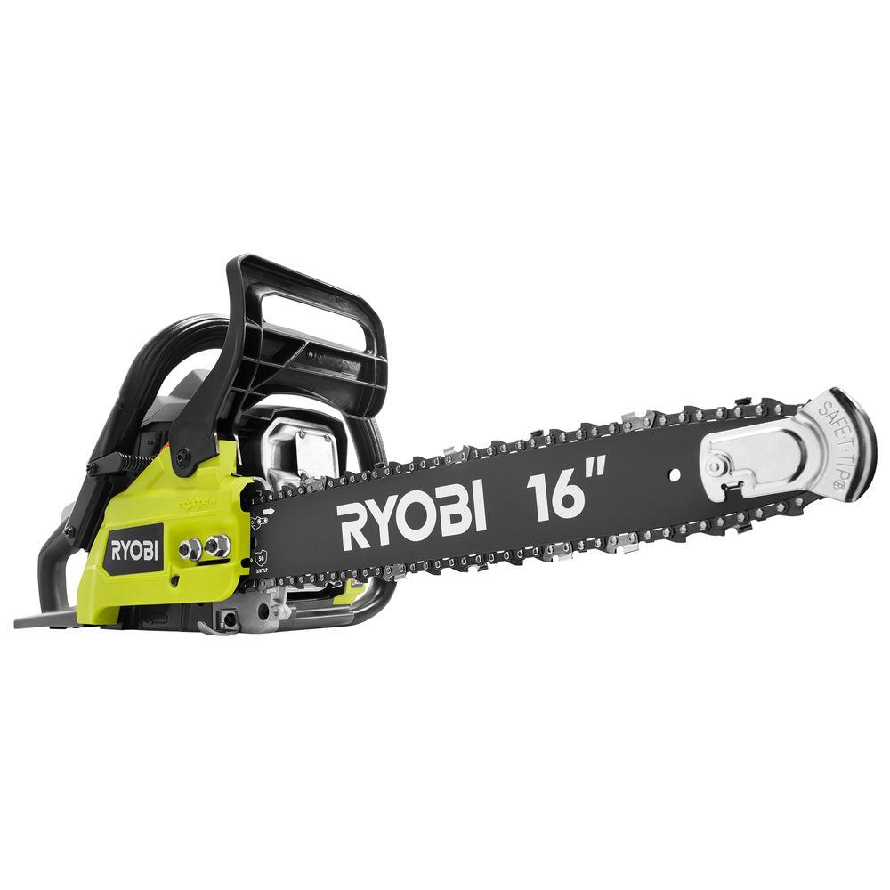 Ryobi 16 In 37cc 2 Cycle Gas Chainsaw With Heavy Duty Case