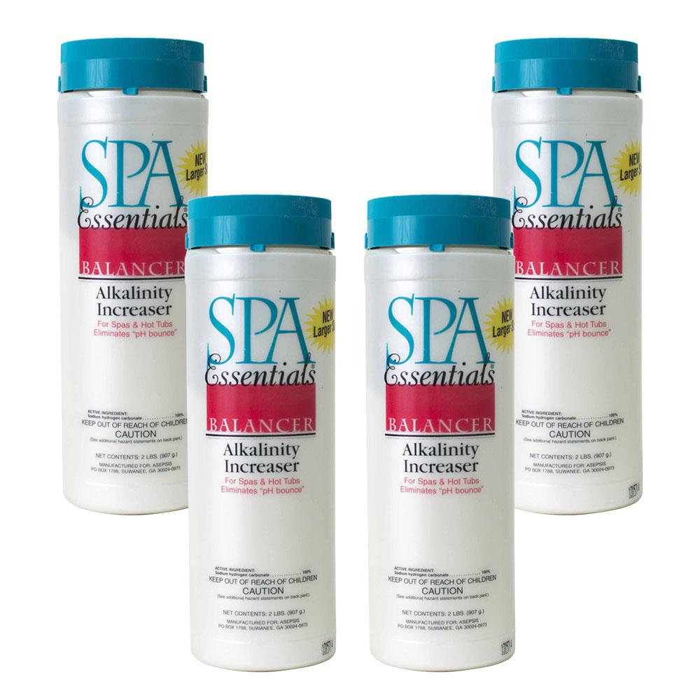 Spa Essentials Spa And Hot Tub 2 Lb Total Alkalinity Increaser 4 Pack