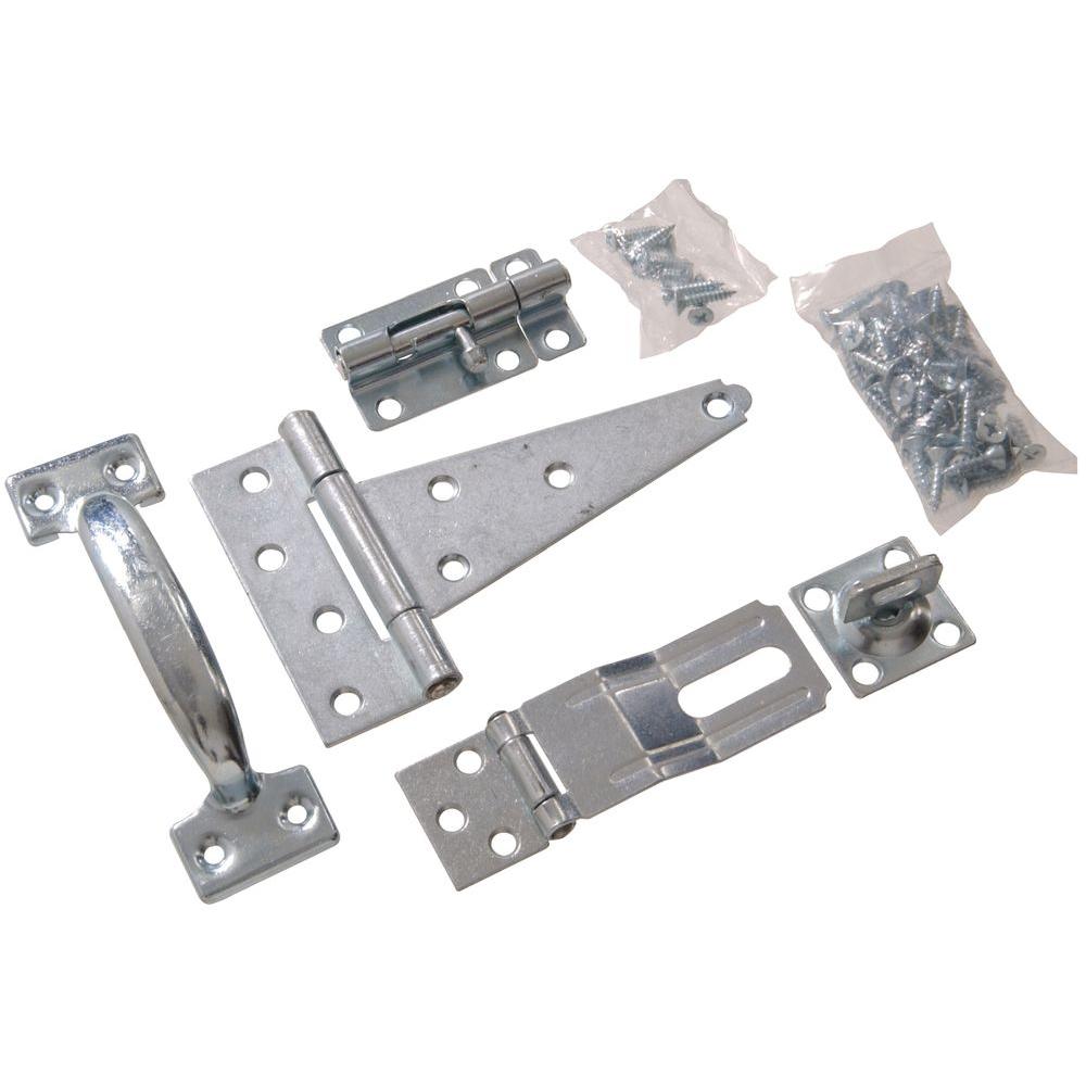 The Hillman Group Barn Hardware Kit in ZincPlated (1Pack)853166.0
