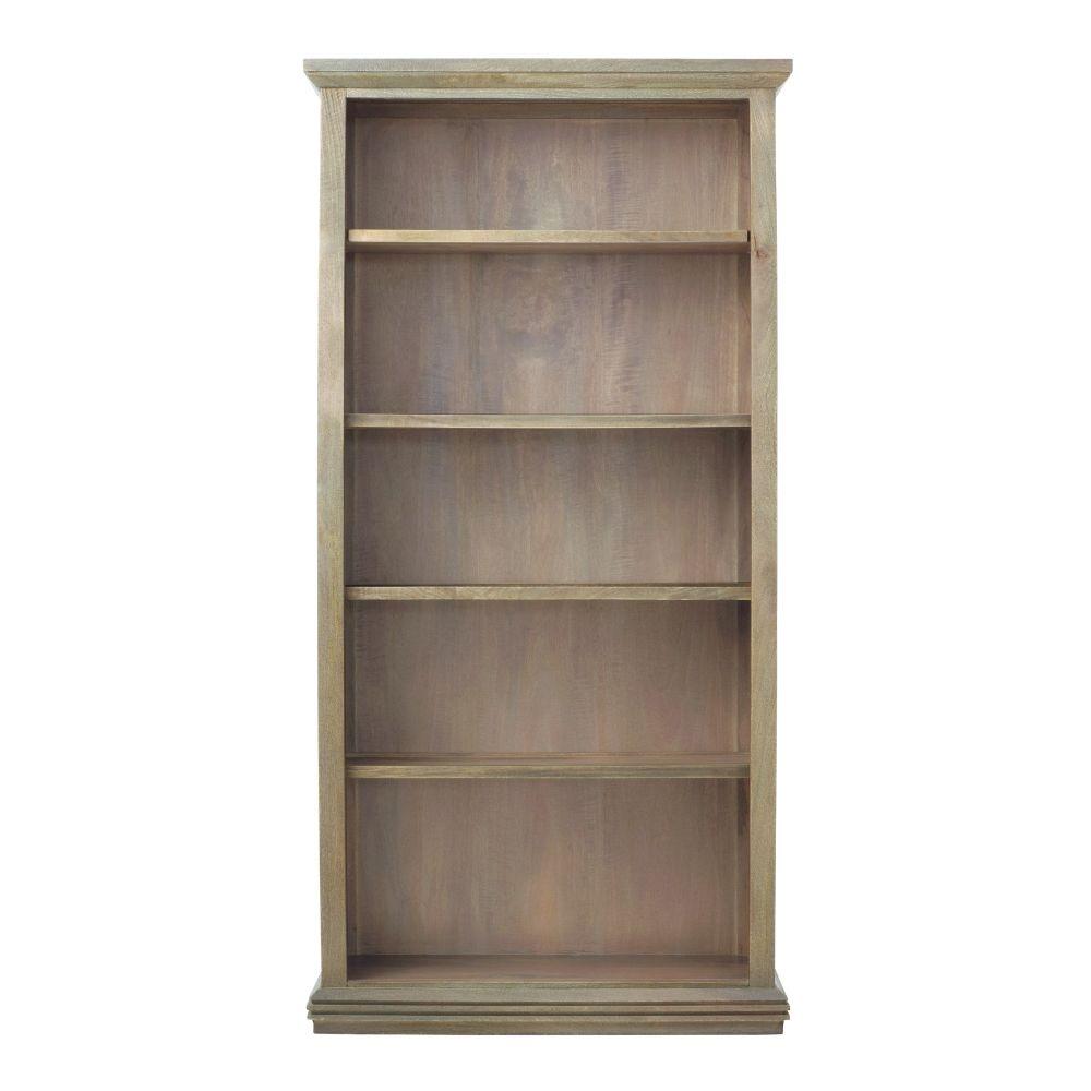 Home Decorators Collection Aldridge Antique Grey Open Bookcase