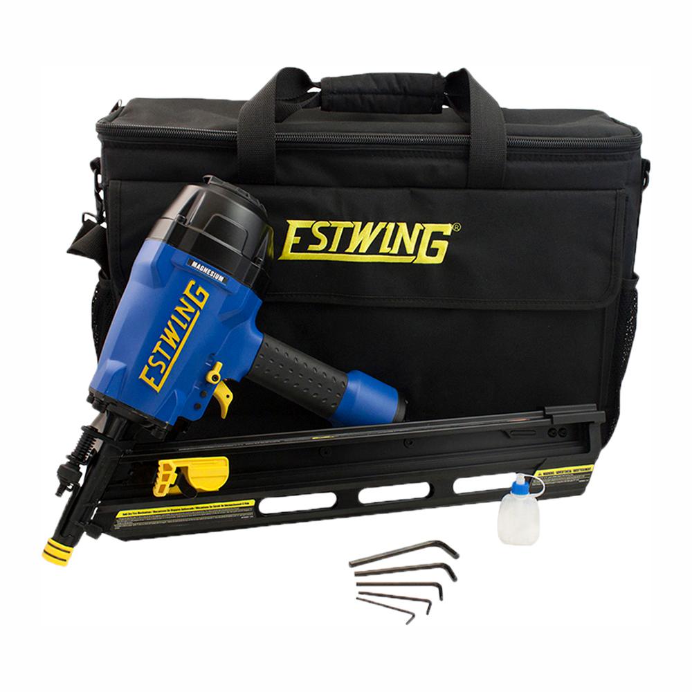 Estwing Pneumatic 34 degrees Clipped Head Framing Nailer with Padded