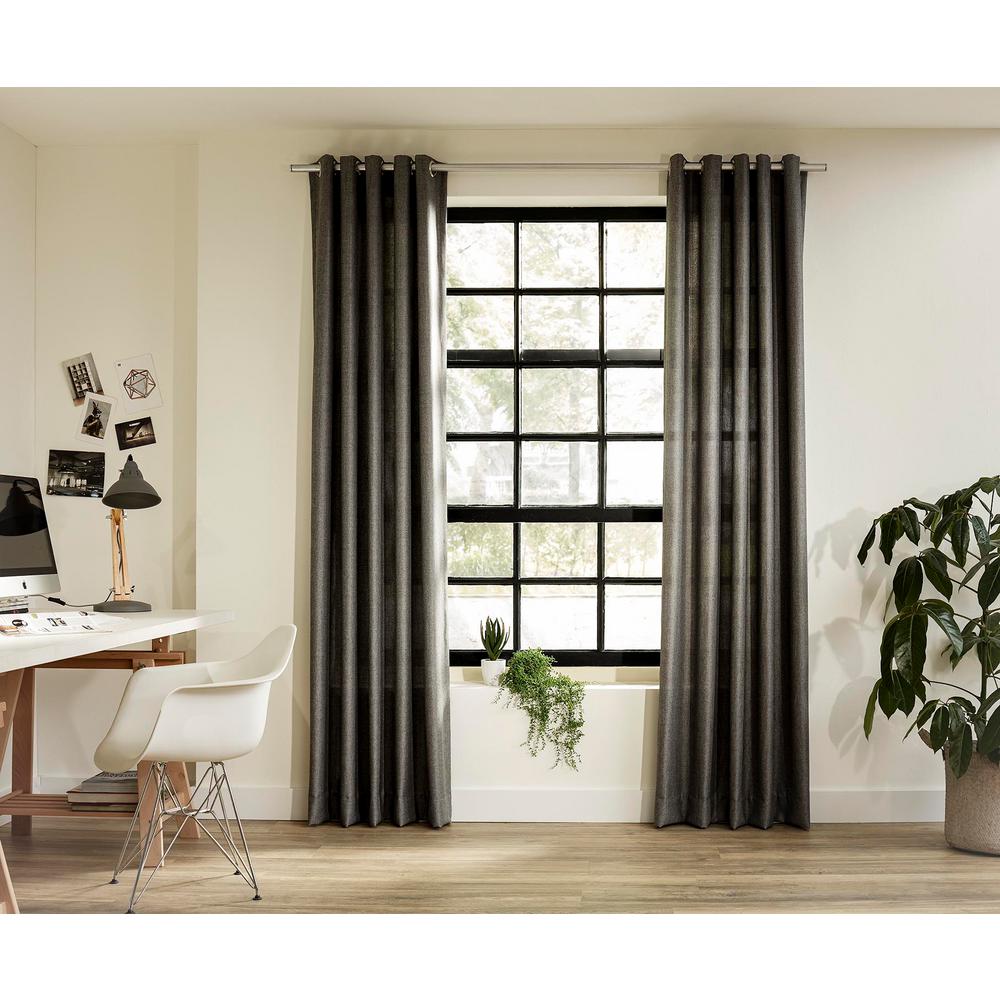 Ltl Home Products 63 In Intensions Single Curtain Rod Kit With