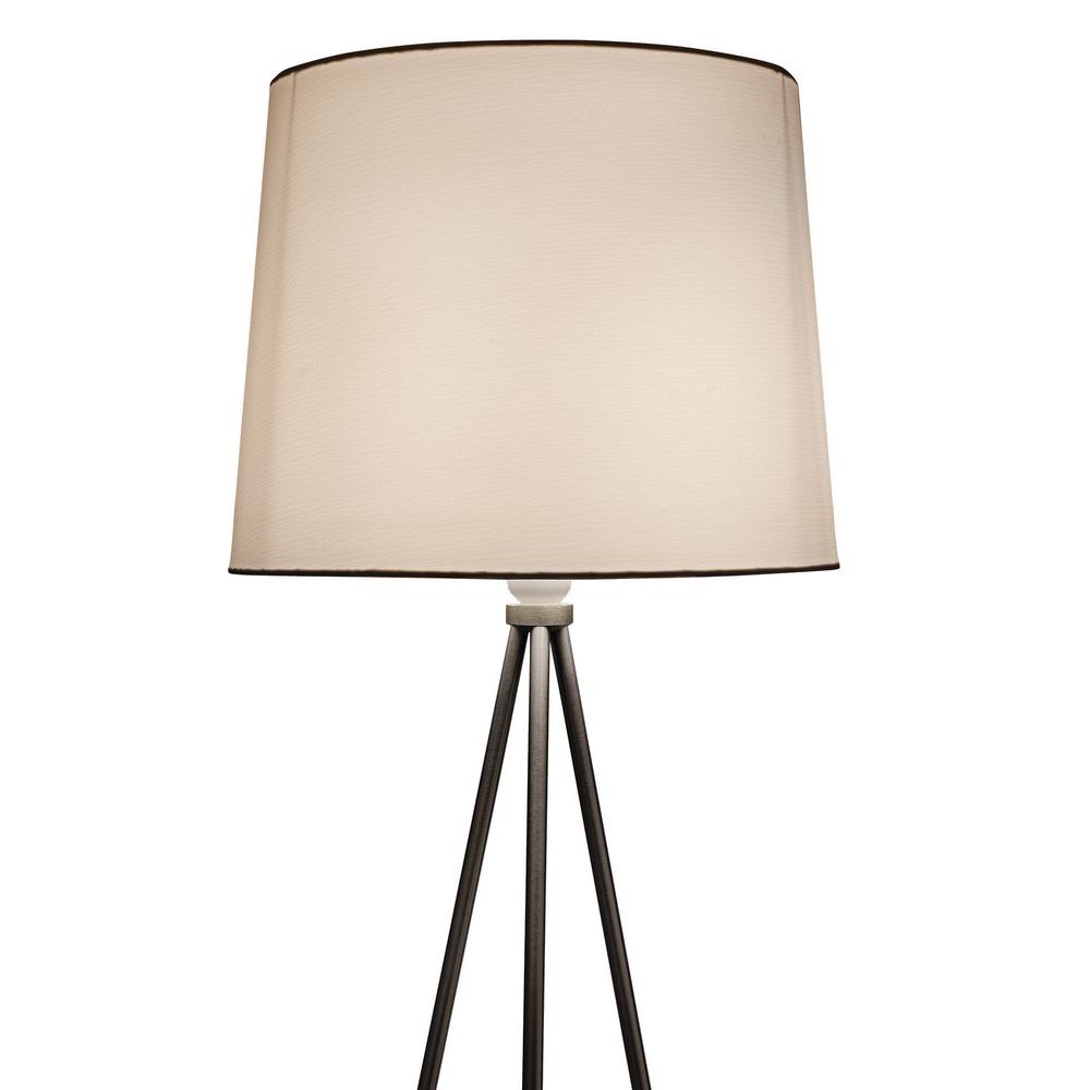 Newhouse Lighting Alexandria Contemporary Tripod Floor Lamp With