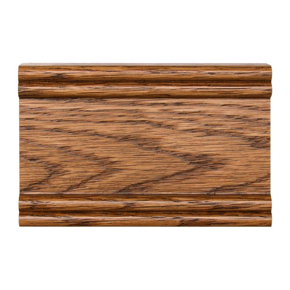 American Woodmark 4 In X 2 1 2 In Finish Chip Sample In Oak