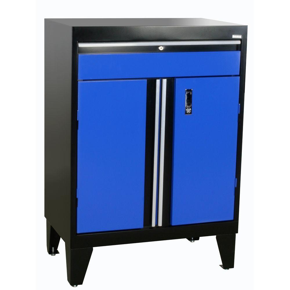 Sandusky 30 In W X 18 In D X 43 In H Modular Steel Base Cabinet