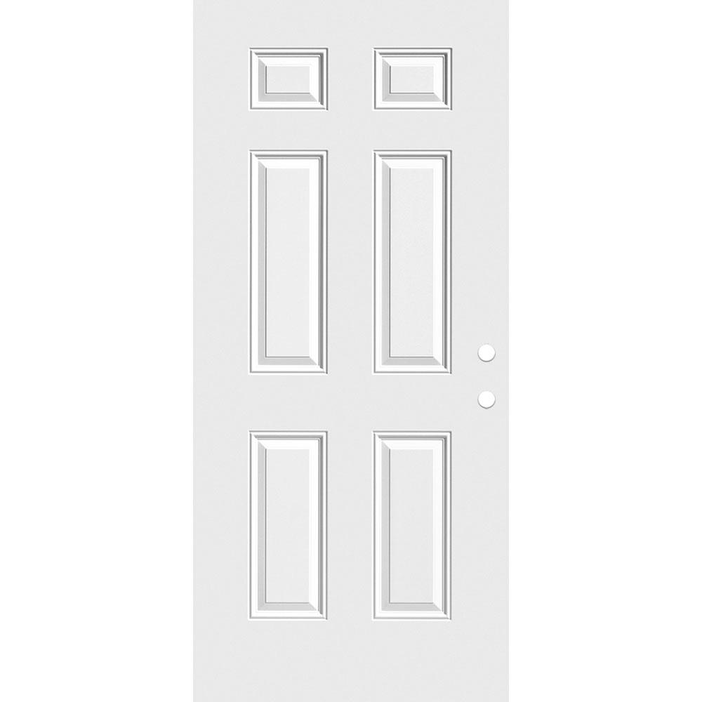 Masonite 32 in. x 80 in. Premium 6Panel Primed Steel