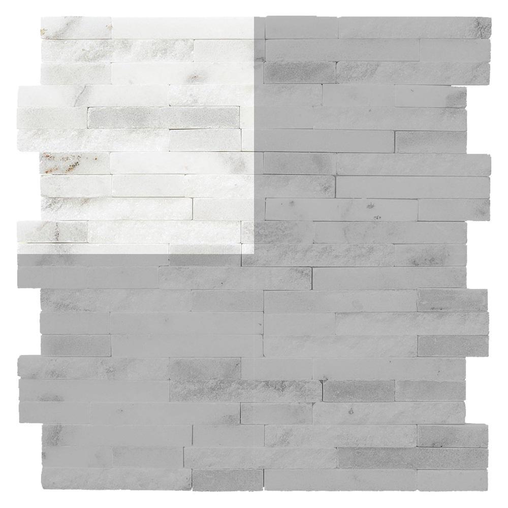 Jeffrey Court Churchill White Split Face 3 In X 6 13 Mm Jeffrey Court Churchill White Split Face 3 In X 6 13 Mm