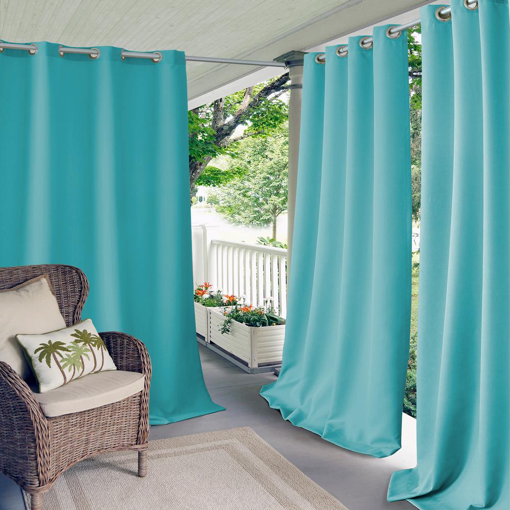 Turquoise Room Darkening Curtains Curtains Drapes The Home