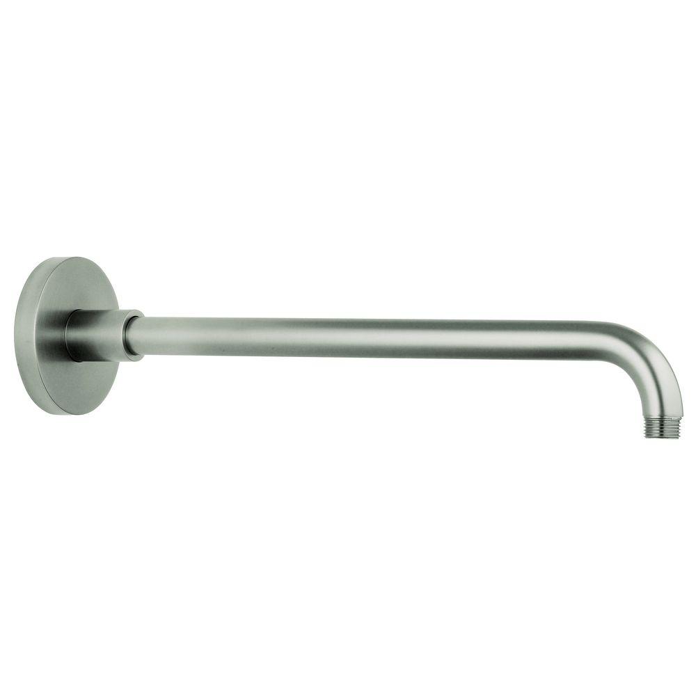 Grohe Rainshower Jumbo Shower Arm In Infinity Brushed Nickel For Showerheads 28983en0 The Home Depot - Extended Shower Arm Brushed Nickel Grohe Rainshower Jumbo Shower Arm In Infinity Brushed Nickel For Showerheads 28983en0 The Home Depot - Extended Shower Arm Brushed Nickel
