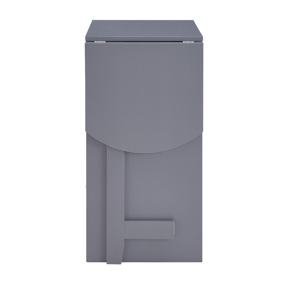 Southern Enterprises Ragsdale Gray Fold Out Craft And Organizer