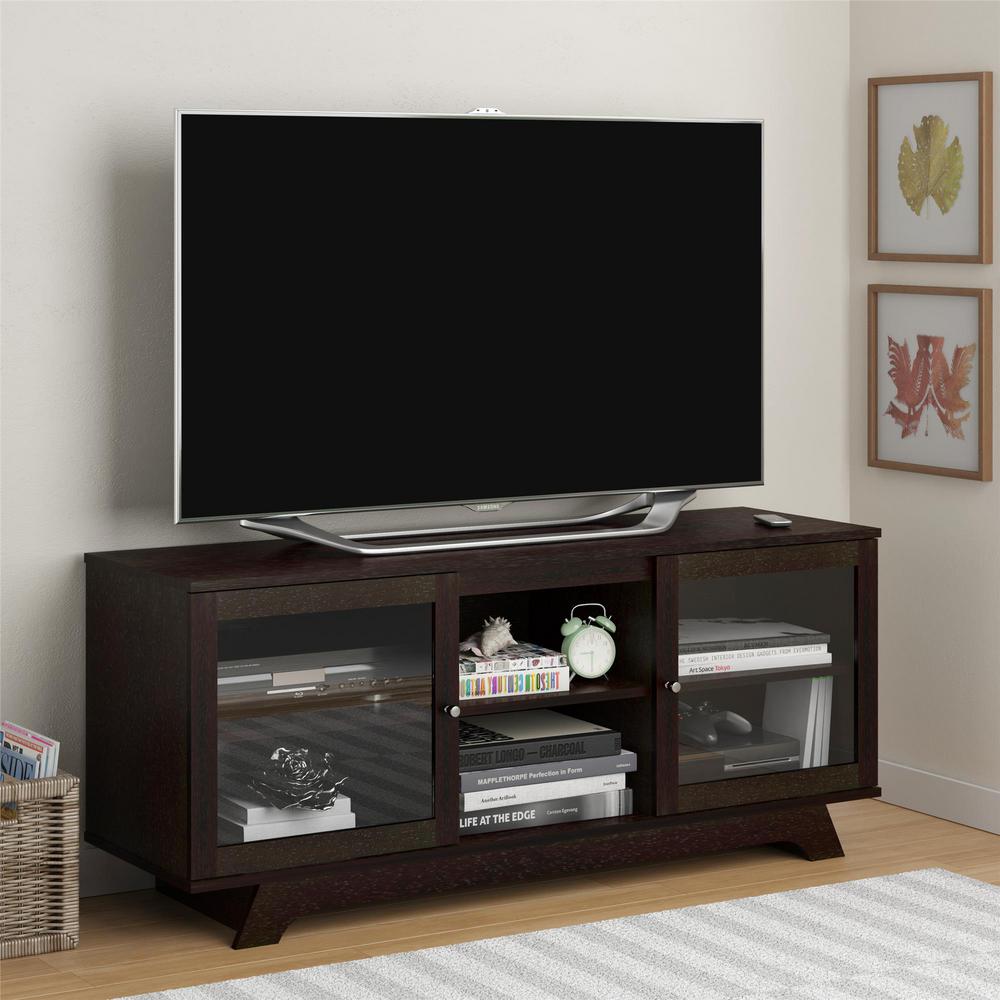 Altra Furniture Englewood Cinnamon Cherry Storage Entertainment