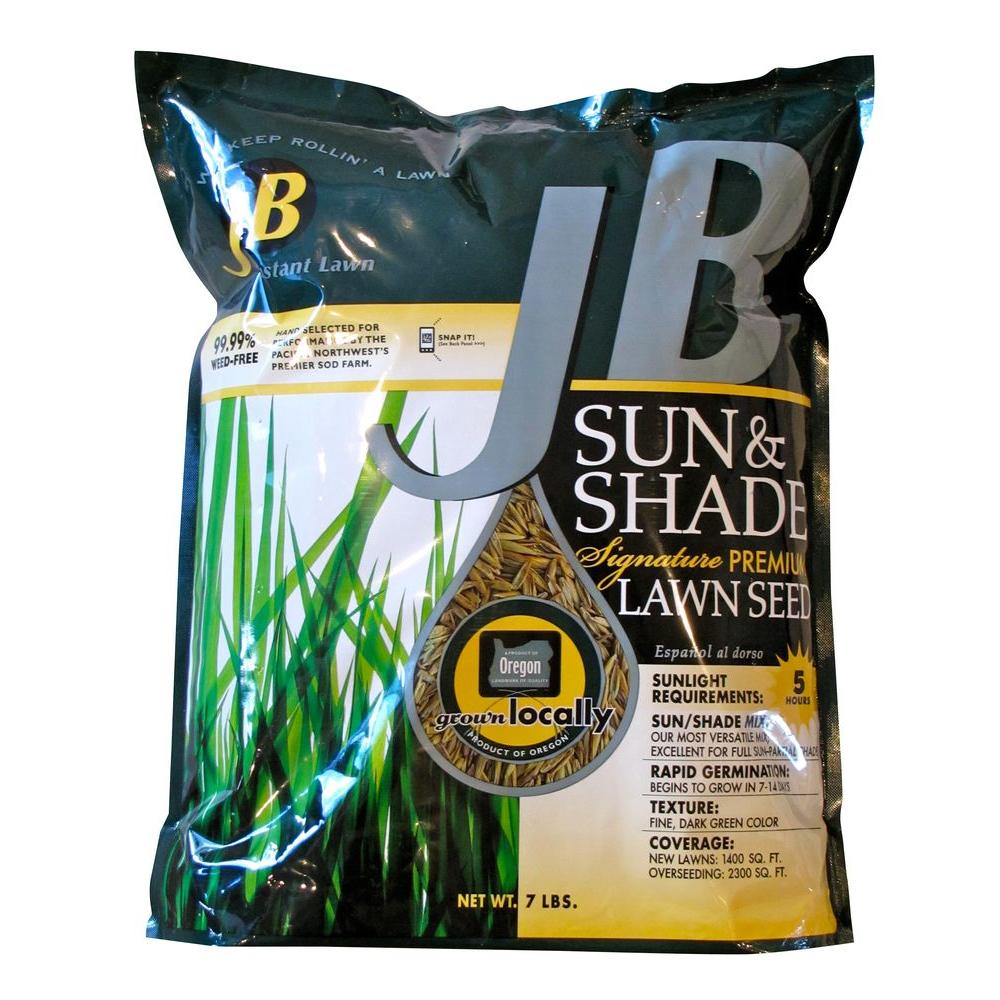 JB 7 lb. Sun and Shade Grass SeedSHADE7 The Home Depot