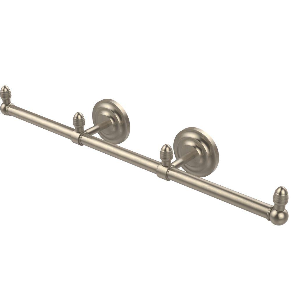 Allied Br Que New Collection 3 Arm Guest Towel Holder In Antique Allied Br Que New Collection 3 Arm Guest Towel Holder In Antique Pewter