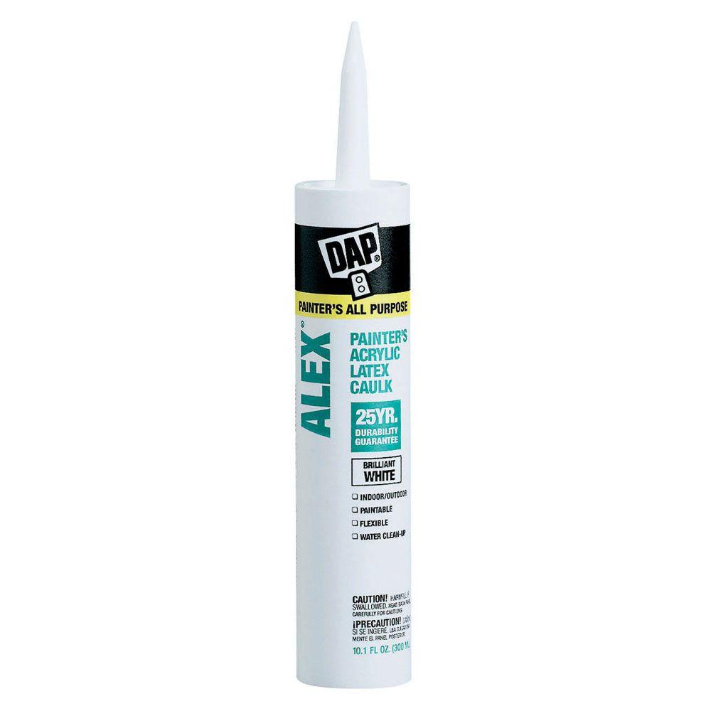 DAP ALEX Fast Dry 10.1 oz. Acrylic Latex Plus Silicone Caulk ...
