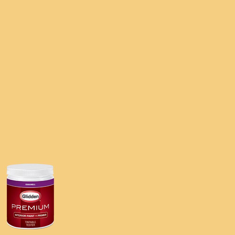  Glidden  Premium 8 oz HDGY20 Mayapple Yellow Eggshell 