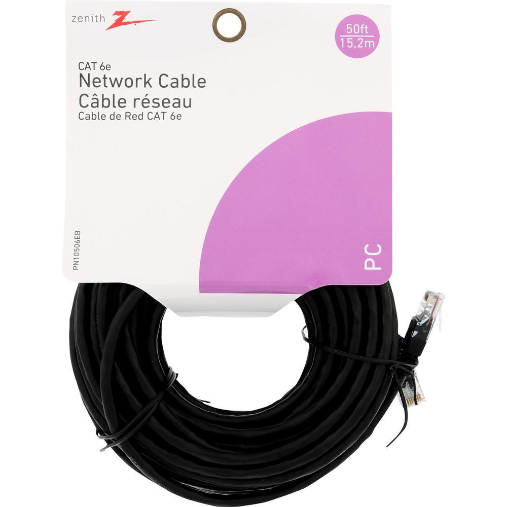 BN BESTLINK NETWARE Cat.6 Crossover Cable Gray Wire Green Boot 7Ft 50