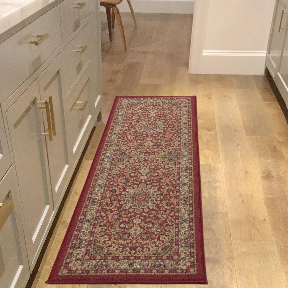 Sweet Home S Collection Medallion Design Red 2 Ft Sweet Home Collection Medallion Design