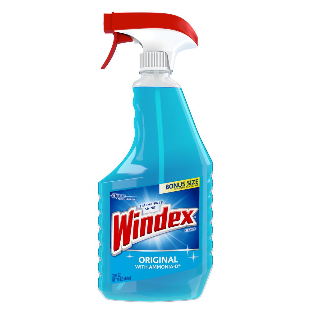 Windex 26 Fl Oz Original Glass Cleaner Bonus Size 679606 The Original Glass Cleaner Bonus Size