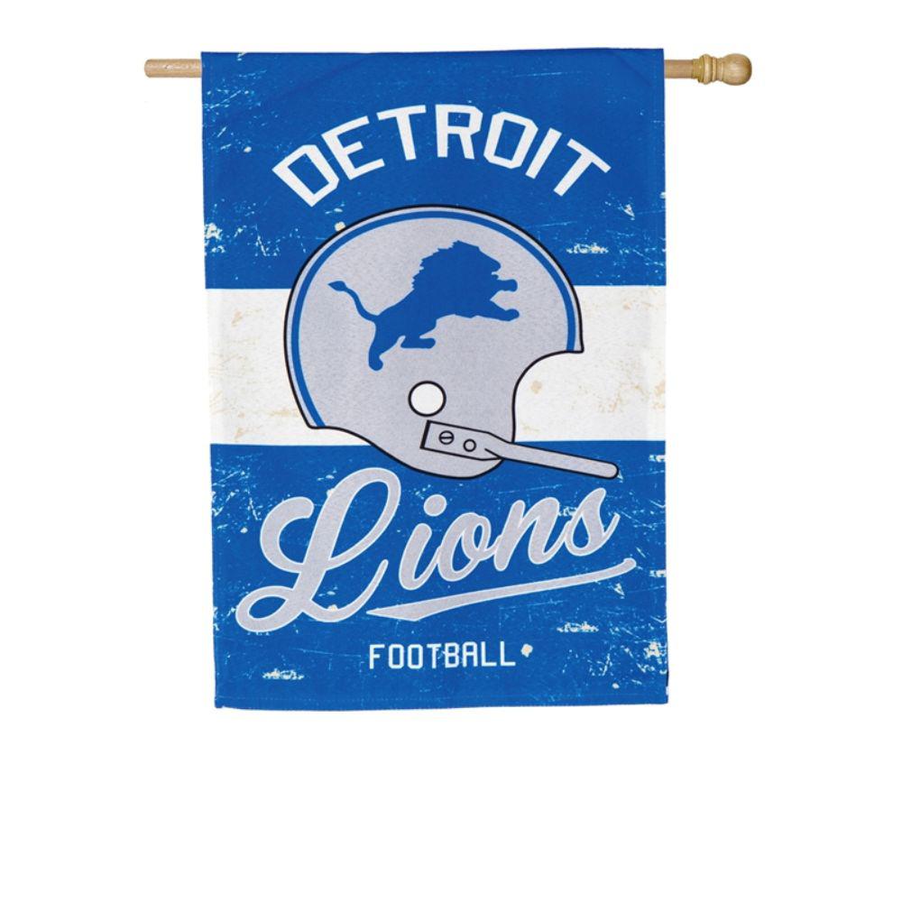 Nfl Detroit Lions Flags Outdoor Decor The Home Depot