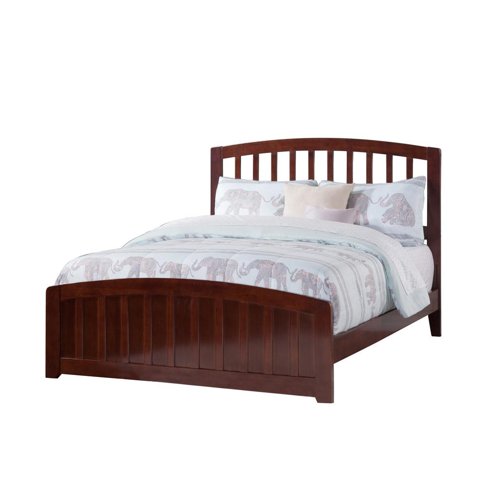 Atlantic Furniture Richmond Full Traditional Bed With Matching Foot Atlantic Furniture Richmond Full Traditional Bed With Matching Foot Board In Walnut