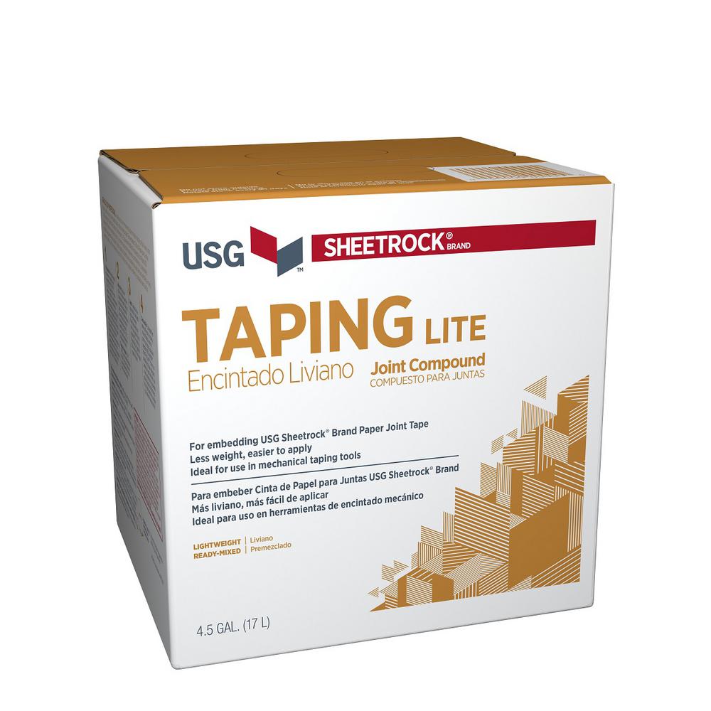 Sheetrock 4.5 Gal. Lite Taping Joint Compound380128 The Home Depot