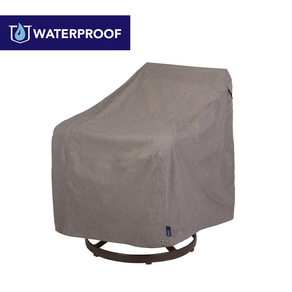 Unbranded Garrison Waterproof Outdoor Patio Swivel Lounge Chair Cover 37 5 In W X 39 25 D 38 H Heather Gray 2997 The Home Depot - Waterproof Covers For Outdoor Patio Furniture Unbranded Garrison Waterproof Outdoor Patio Swivel Lounge Chair Cover 37 5 In W X 39 25 D 38 H Heather Gray 2997 The Home Depot - Waterproof Covers For Outdoor Patio Furniture