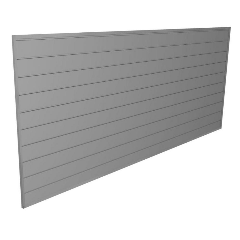 Proslat 32 sq ft Light Gray Wall Panel Kit 88107 The 