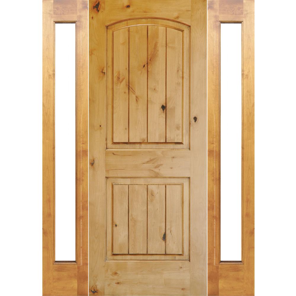 Single Door With Sidelites Alder Front Doors Exterior Doors