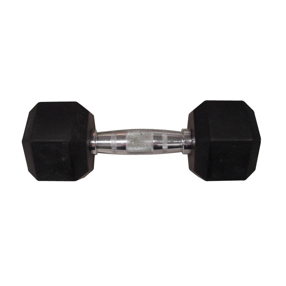 UPC 074345721494 product image for Weider 20 lb. Rubber Hex Dumbbell | upcitemdb.com