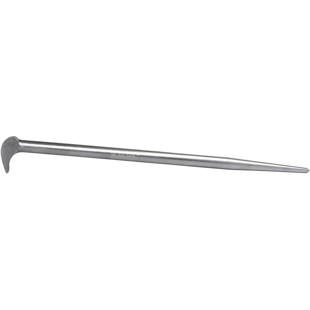 Mayhew 5/8 in. X 16 in. Plated Rolling Head Pry Bar-49152-HT - The Home ...