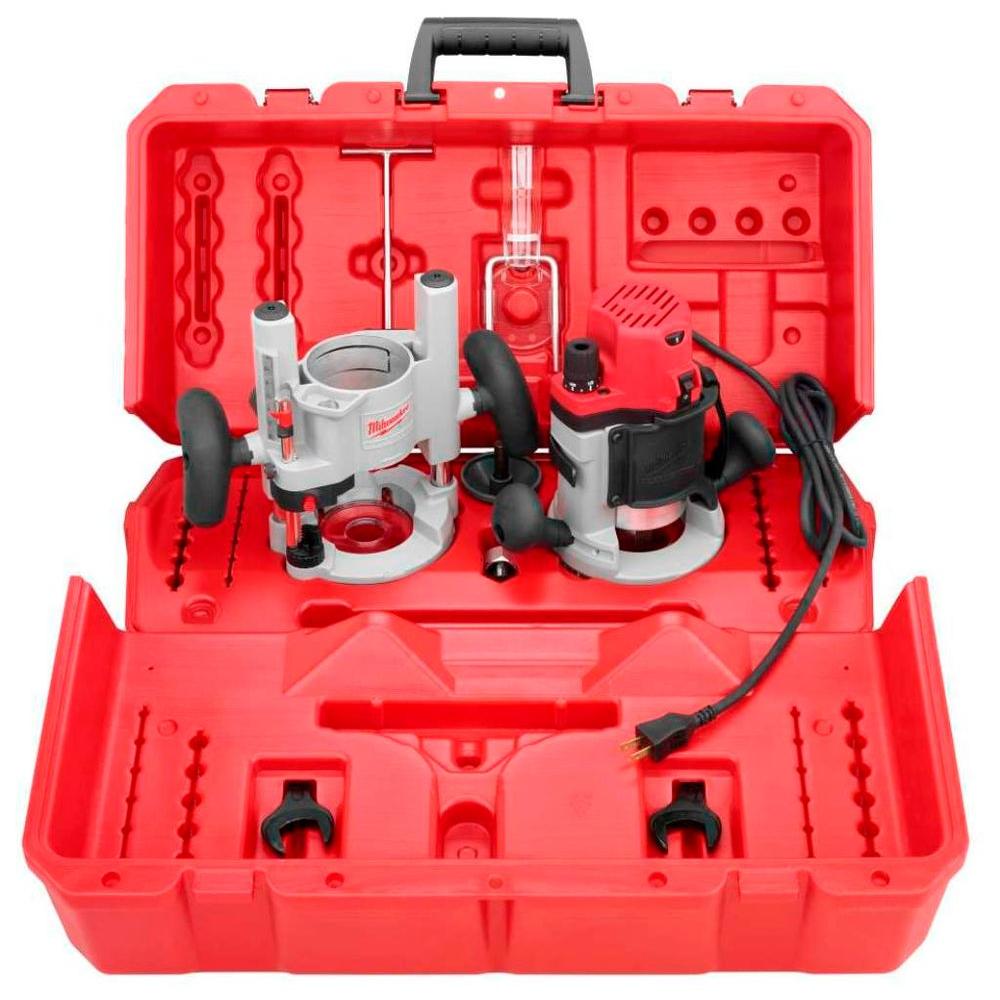 Milwaukee 21/4 MaxHorsepower EVS MultiBase Router Kit with Plunge
