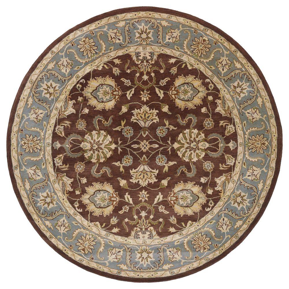 4 Tufted 10 Round Wool Area Rugs The Home Depot