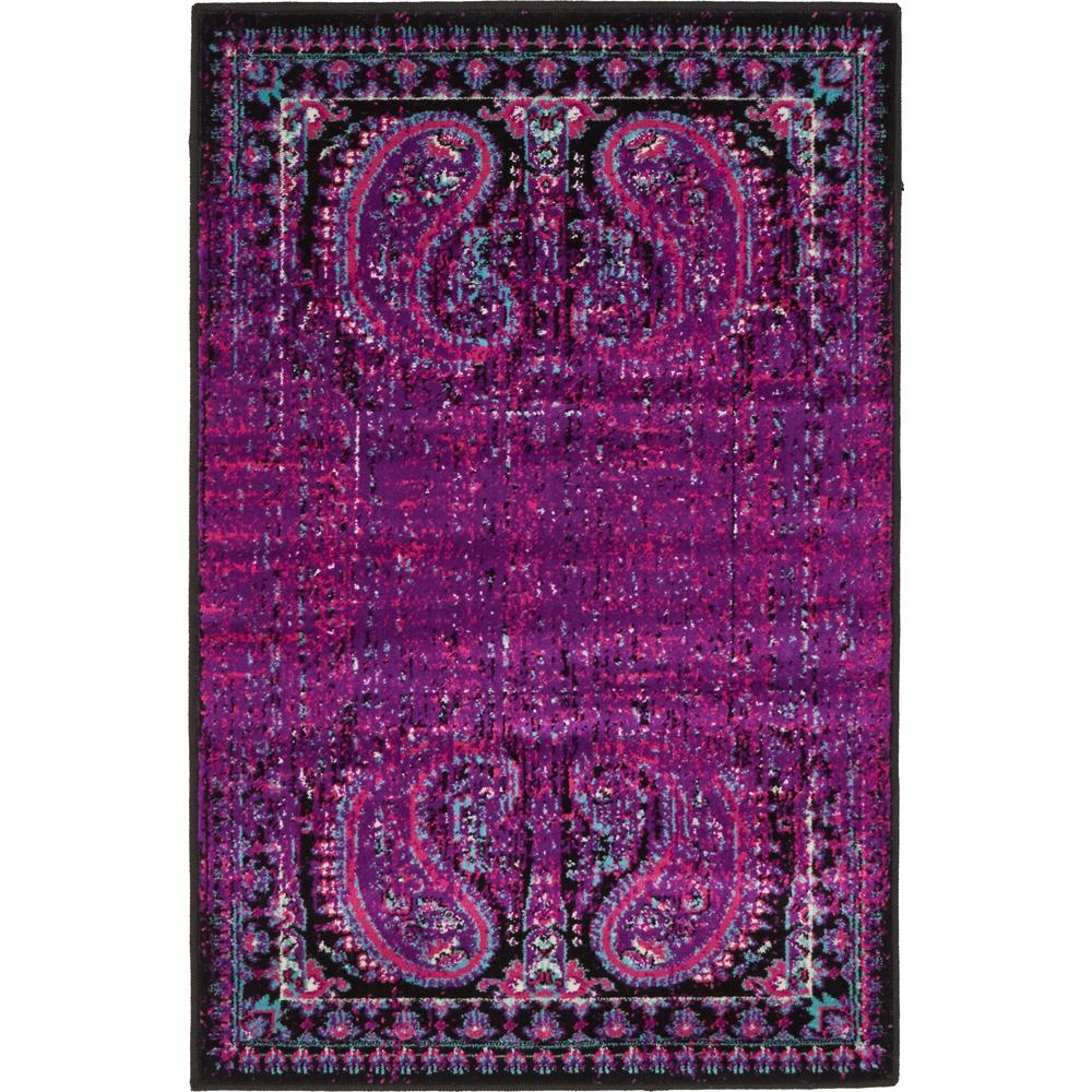 Unique Loom Istanbul Lilac 2 ft. x 3 ft. Area Rug3134958 The Home Depot