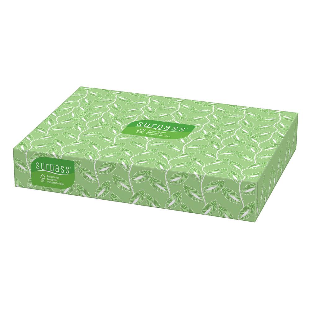 36 Boxes per Carton Professional Facial Tissues in Pop-Up Dispenser Box 100 Sheets Per Box Kimberly-Clark