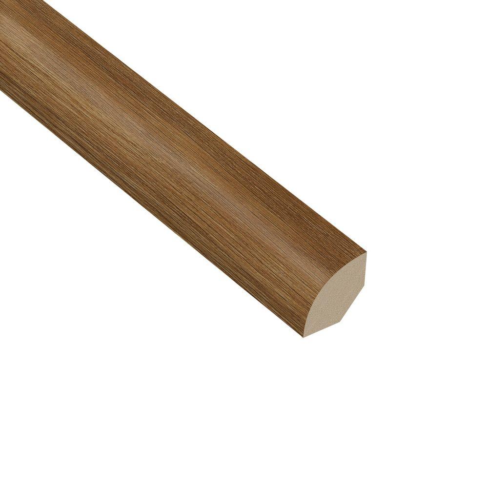 Msi Heirloom Oak 3 4 In Thick X 3 5 In Wide X 94 In Length Luxury Vinyl Quarter Round Molding Lvg2012 0039 Qr The Home Depot