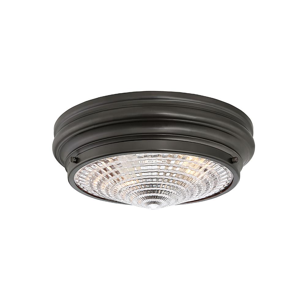 Livex Lighting Meridian 2Light English Bronze SemiFlushmount5213392