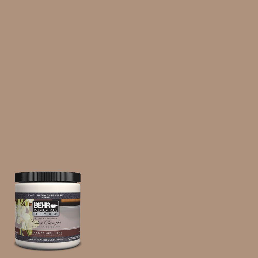 Behr Premium Plus Ultra 8 Oz Ul140 Soft Chamois Matte Interior Ul140 8 Soft Chamois Matte Interior Exterior Paint And Primer In One Sample