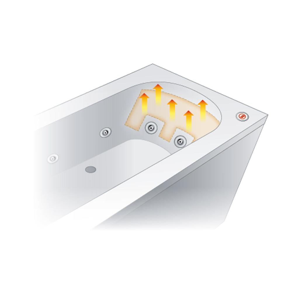 comfortflo soaking bathtub heater