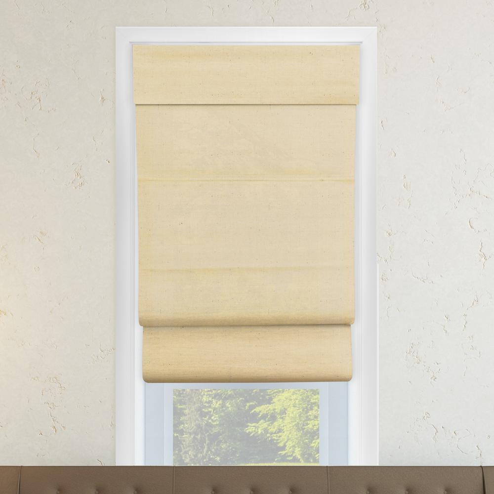 Chicology Cordless Double Layered Roman Shade Window Blind Fabric Chicology Cordless Double Layered Roman Shade Window Blind Fabric Curtain Drape 100 Cotton