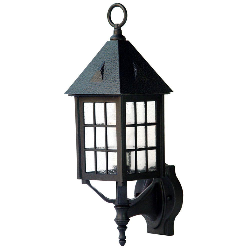 Acclaim Lighting Outer Banks Collection 1Light Matte Black Outdoor