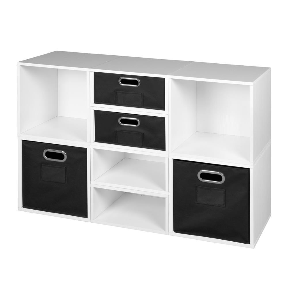 Regency Niche Cheer 26 In X 39 White Wood Grain Black 4 Cube Cheer 26 In X 39 White Wood Grain