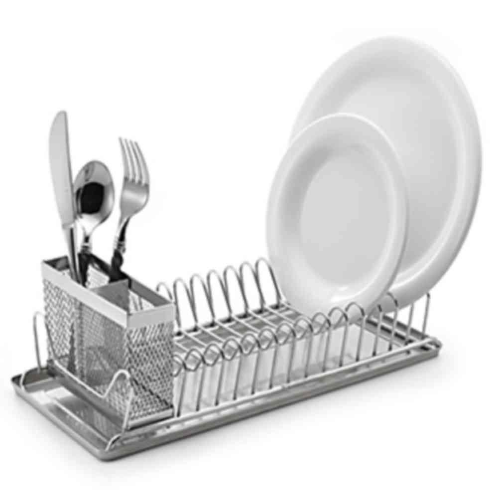 stainless dish rack cabinet