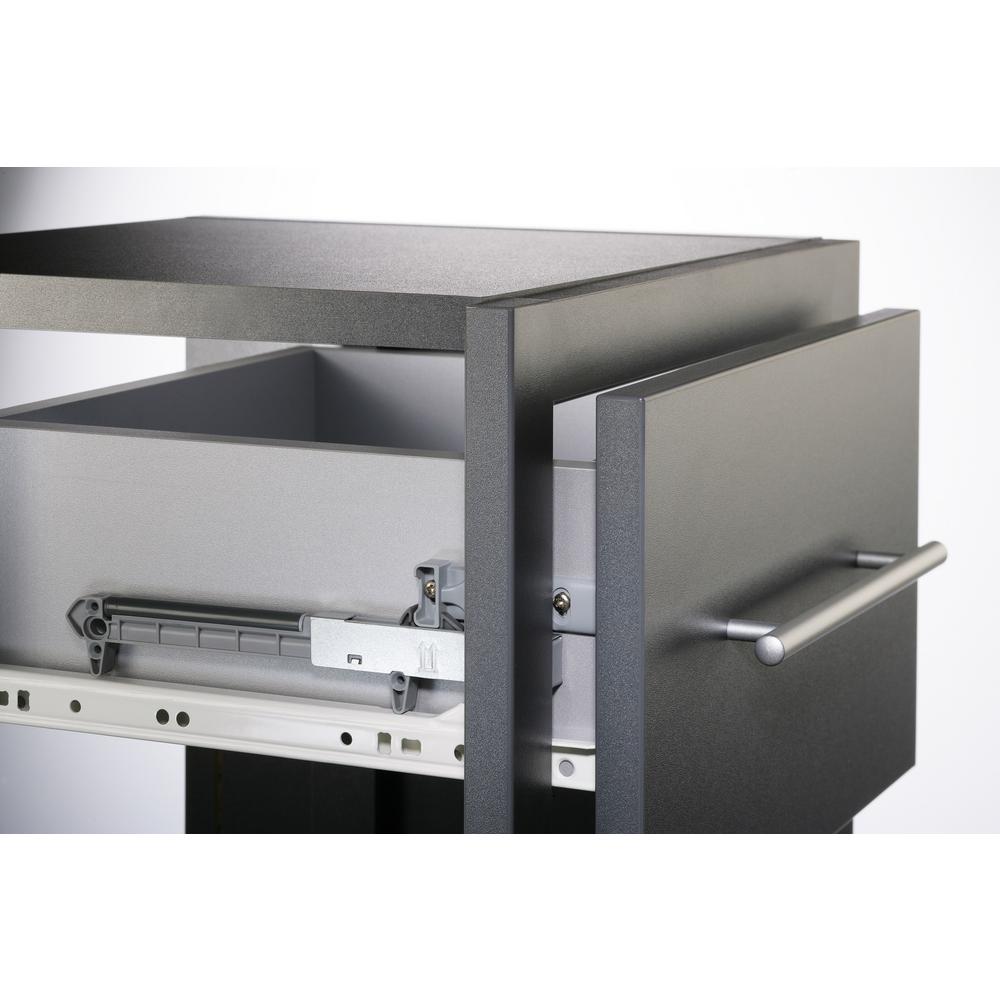 Gray 2 Pack Rok Hardware Soft Close For Wood Drawers Soft Close