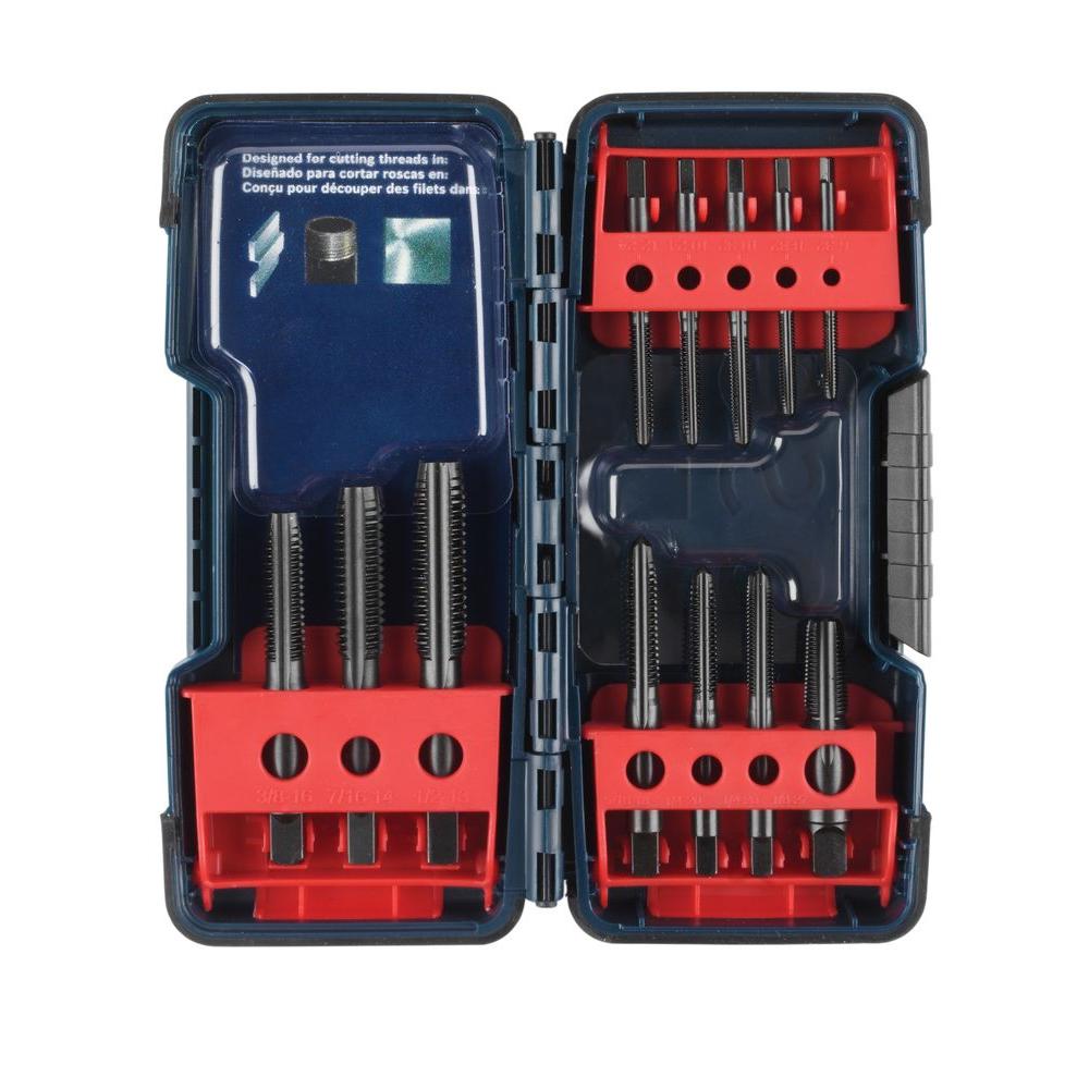 Bosch Black Oxide Plug Tap Set (12 