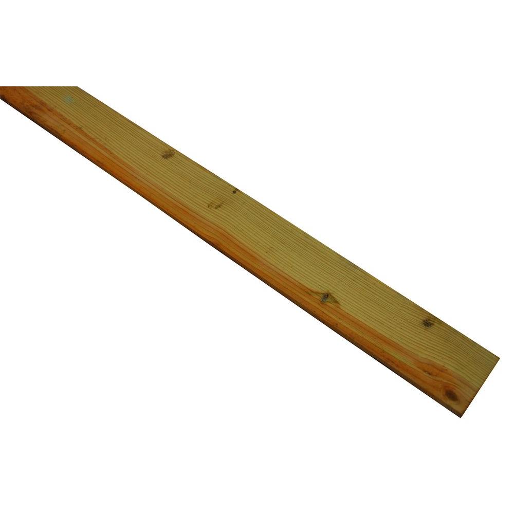 WeatherShield 1 In. X 2 In. X 8 Ft. Pressure-Treated Board-315412 - The ...