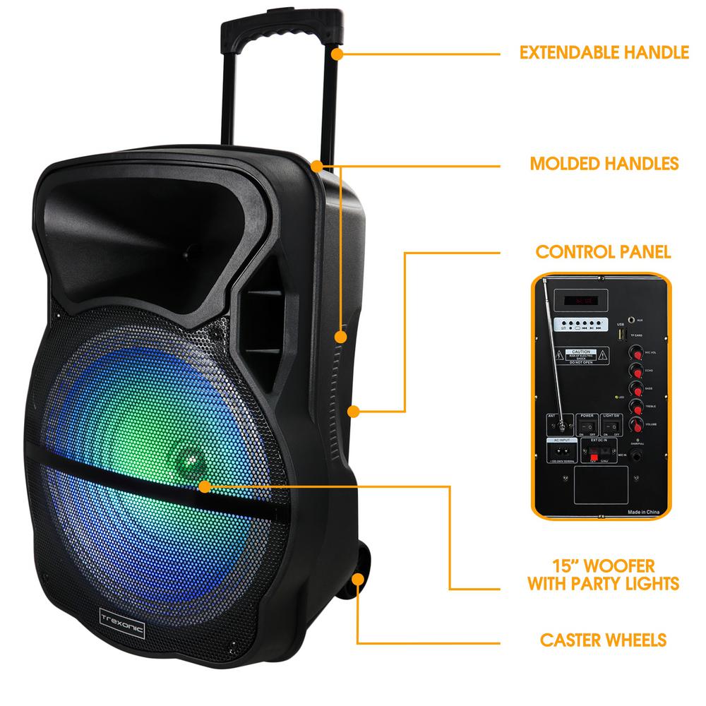 15in bluetooth speaker